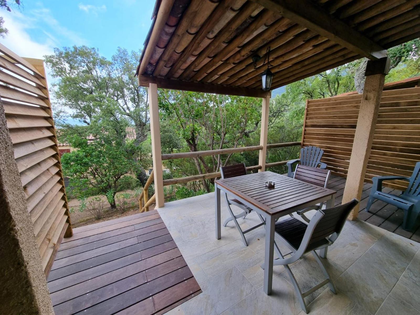 Bungalows Du Maquis Порто-Веккьо Экстерьер фото